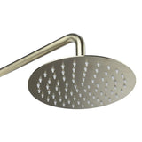 AGUA Canada Vanika Thermostatic Shower Post with Rainfall Shower Head