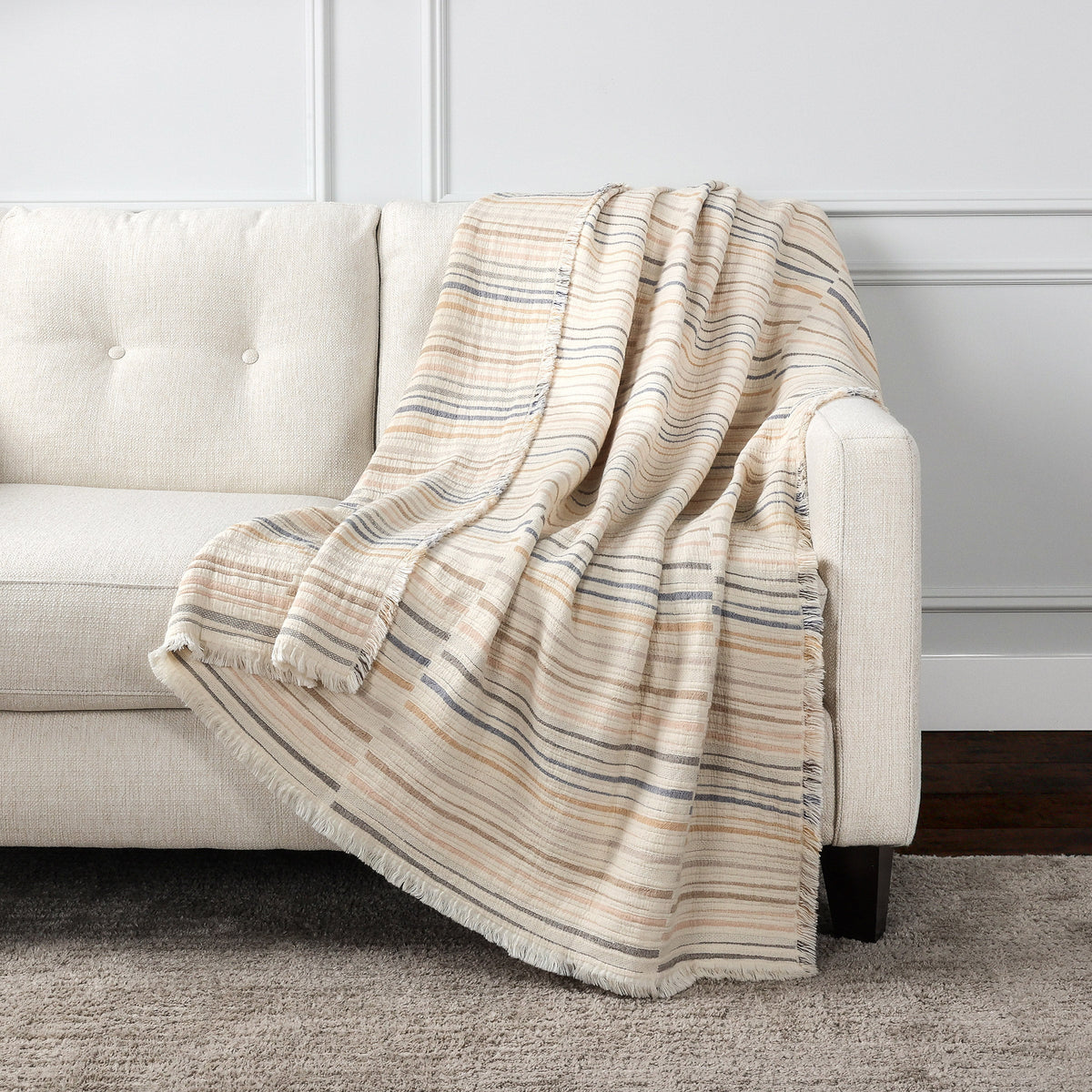 Life Comfort Reversible Cotton Throw.