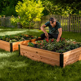 Mezza 4 ft. x 4 ft. Garden Bed, 2-pack