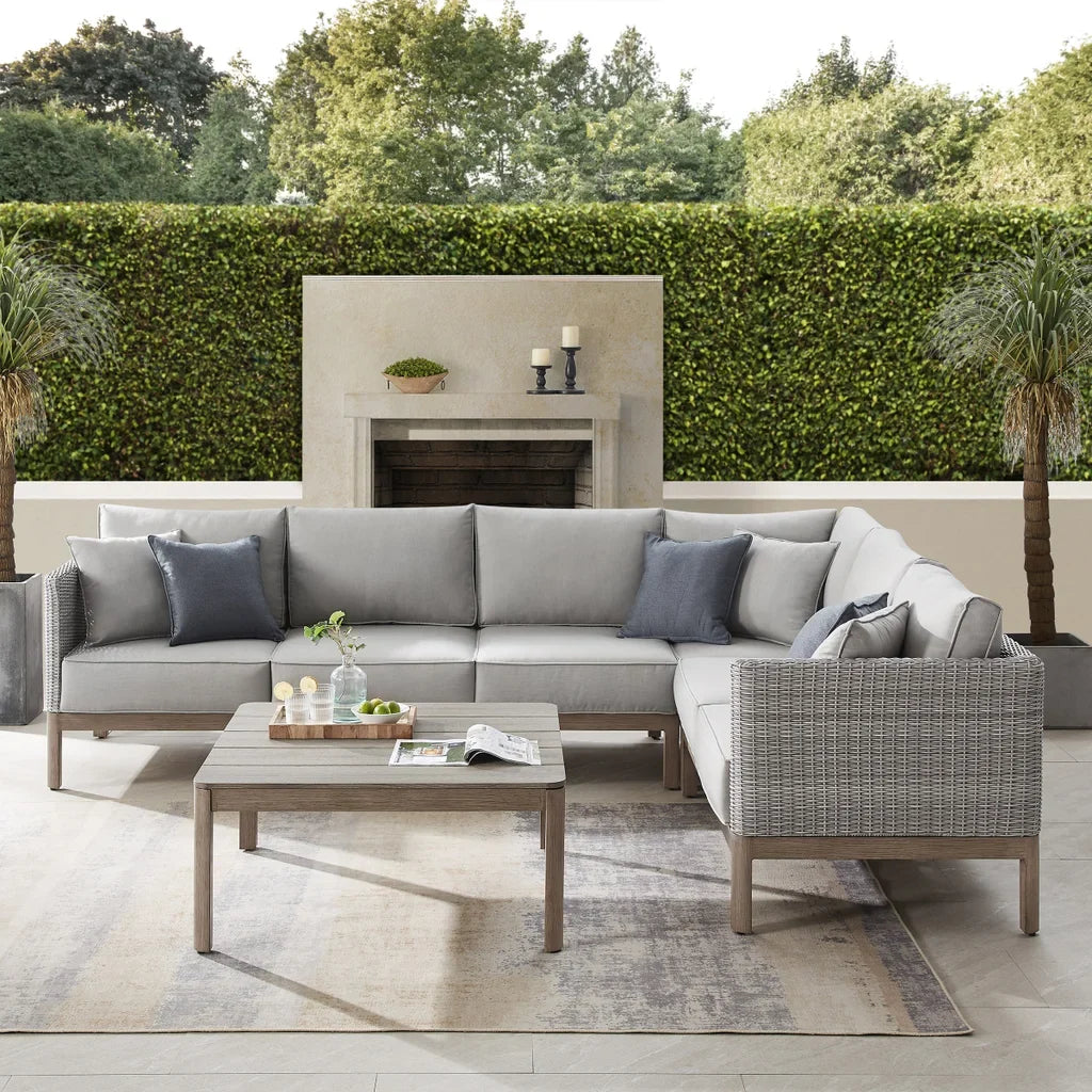 Palermo 5-piece Patio Sectional Conversation Set