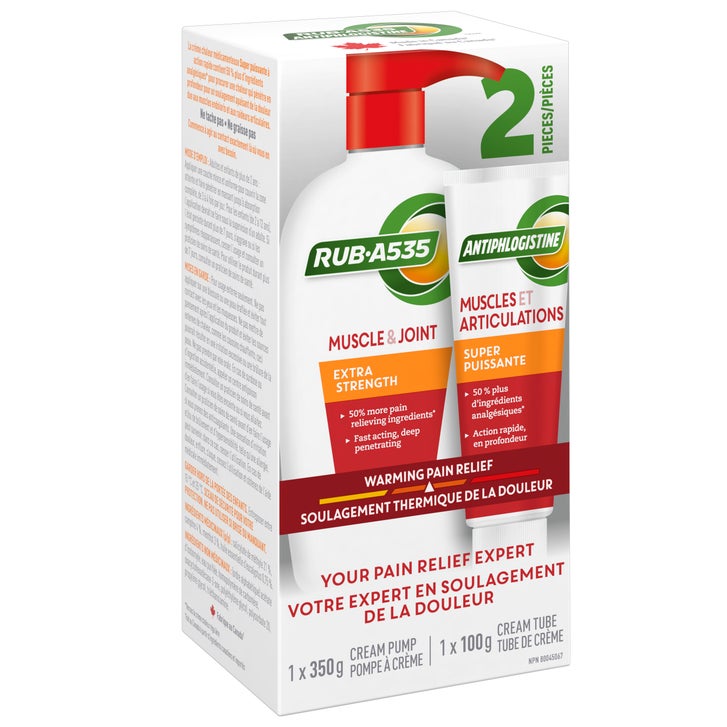 Rub A535 Muscle & Joint Extra Strength Heating Cream, 350 g + 100 g