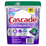 Cascade Platinum Plus ActionPacs, 81-count