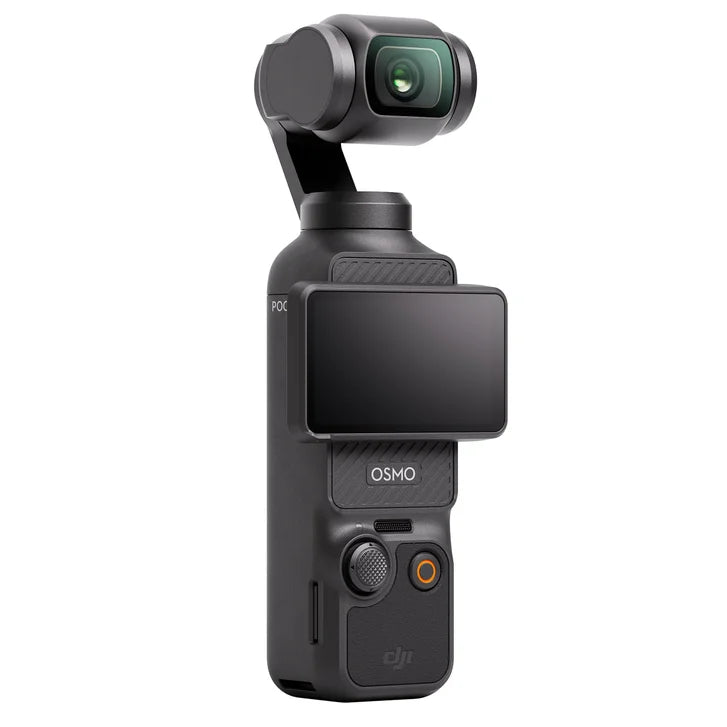 DJI Osmo Pocket 3 Action Camera Bundle with Lexar Silver Plus 256GB SD Card and Battery Handle