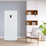 Hamilton Beach 28 in. 17 cu. ft. White Convertible Upright Freezer or Refrigerator