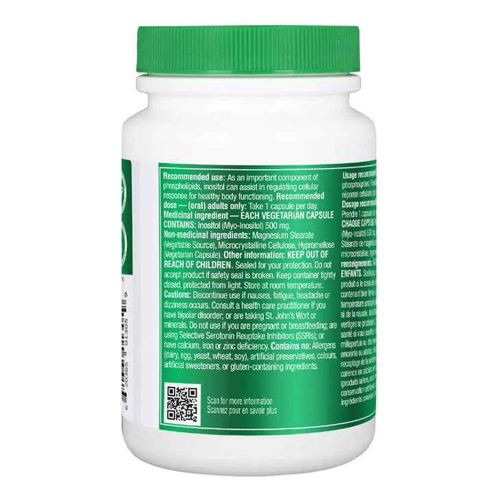 Organika Myo-inositol 500 mg 3 x 90 Capsules