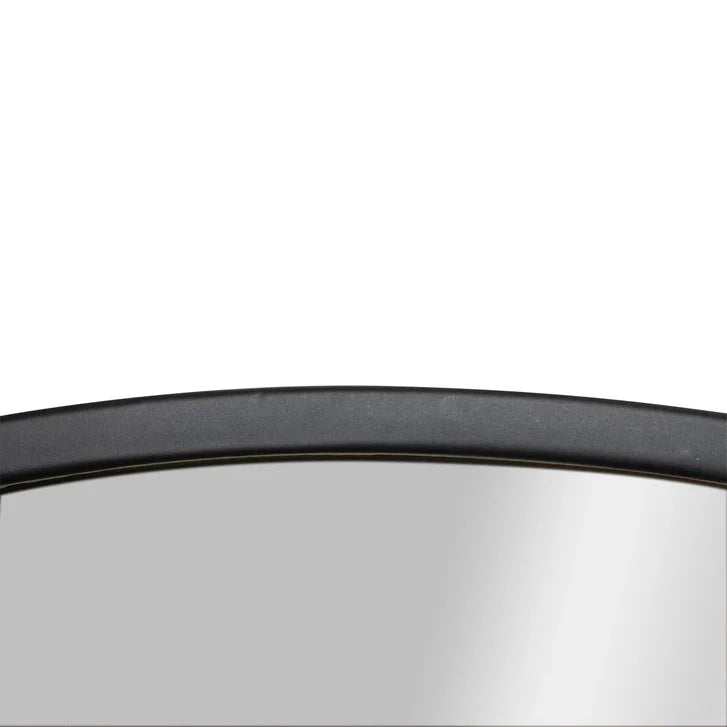 Appollo Stanley Modern Round Metal Framed Mirror