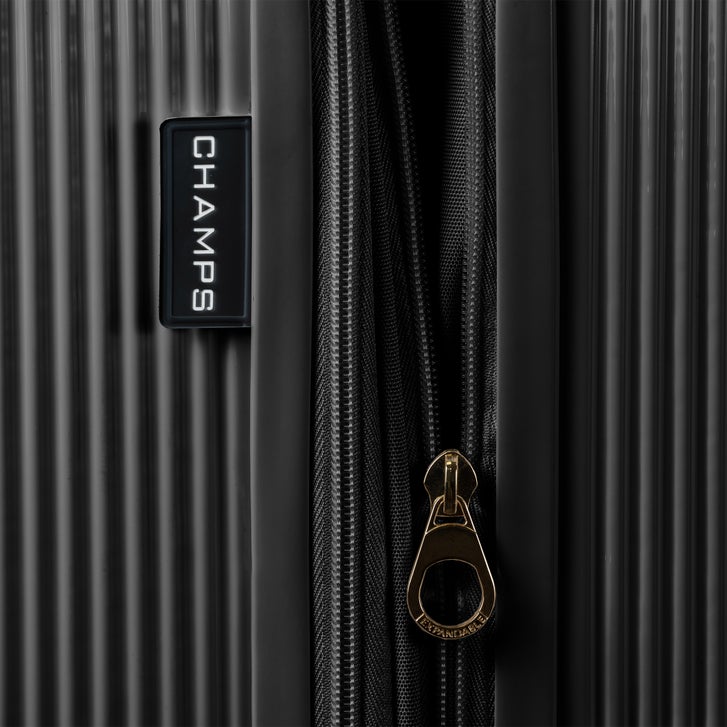 Champs Luxe 3-piece Expandable Hardside Luggage Set