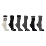 Roots Women’s Cozy Crew Sock, 6-Pairs