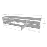 Cleveland Black 182.2 cm (71.8 in.) Television Stand