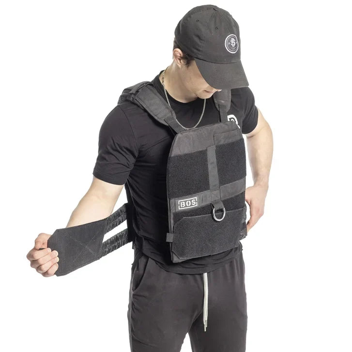 Bells of Steel Weighted Vest with 30 lb Plate Set