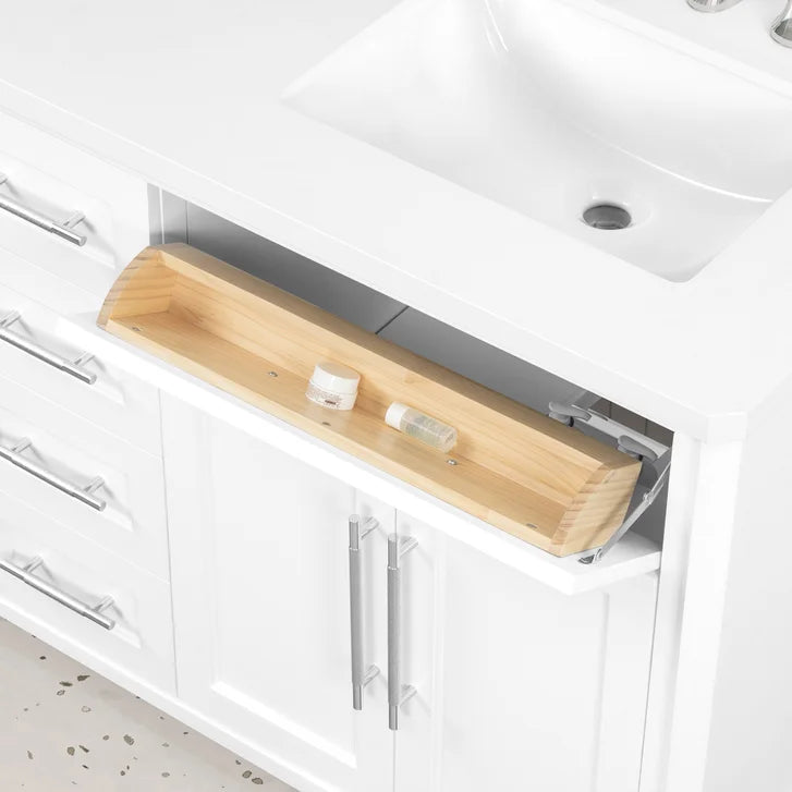 OVE Decors Renfrew Vanity with Quartz Top in White