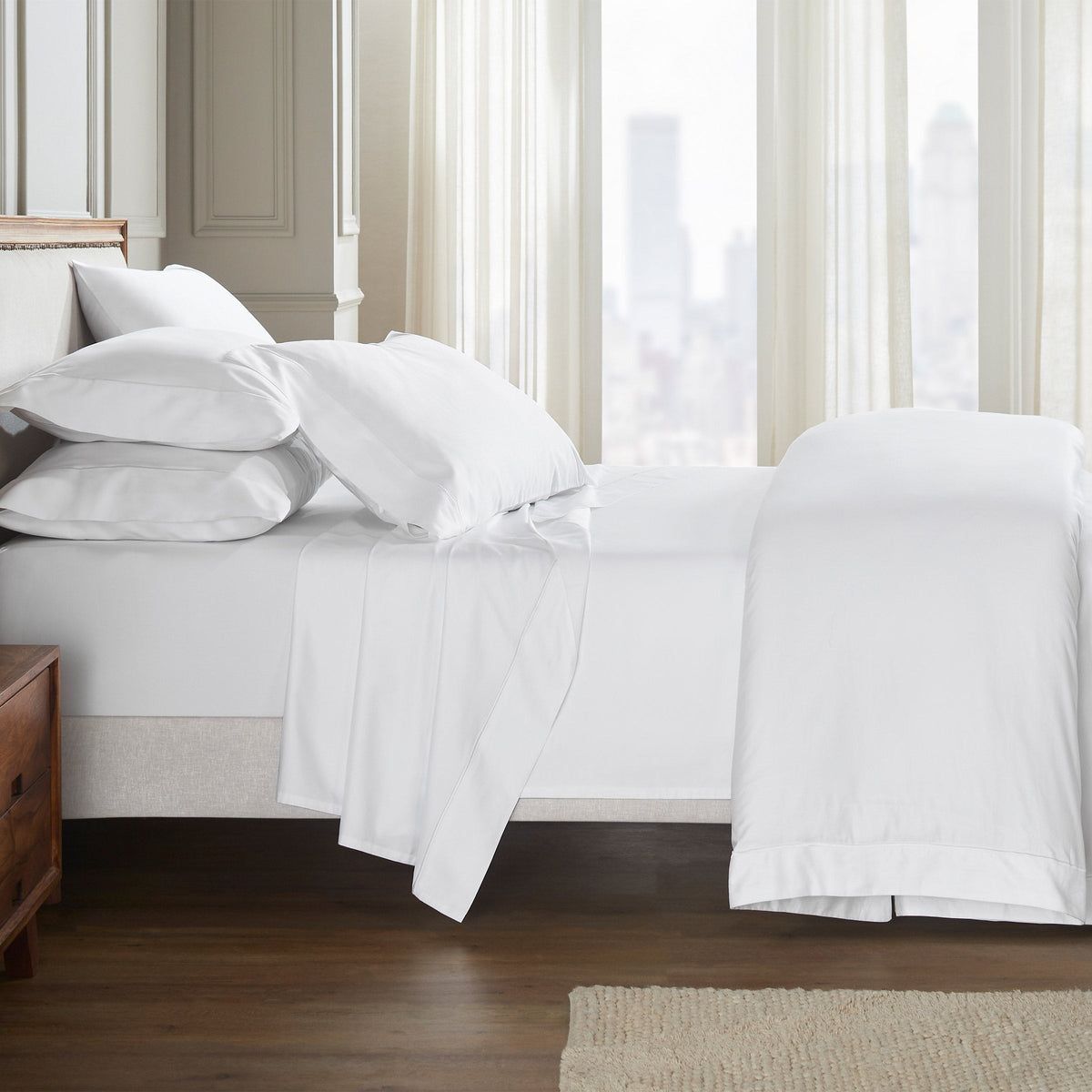 Maison Madeliene - Egyptian Cotton 800 Thread Count 7-piece Split King Sheet Set