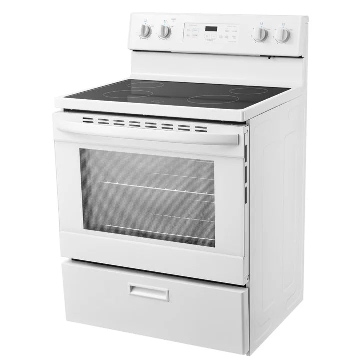 Midea 30 in. 5.1 cu.ft. Freestanding 4-Element Range with Storage Drawer
