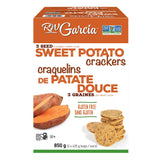 RW Garcia 3 Seed Sweet Potato Crackers, 2 × 425 g
