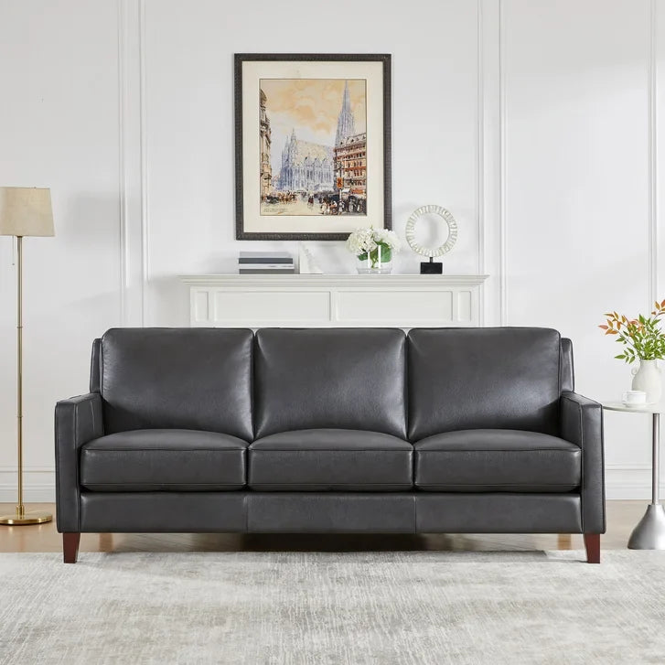 Prospera Home West Park Top Grain Leather Sofa, Loveseat and Chair
