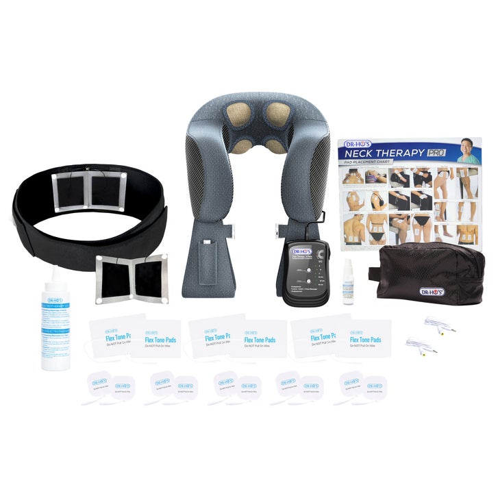 DR-HO'S - Neck Pain Pro with Gel Pad Kit and Pain Therapy Back Relief Belt