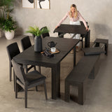 Transformer Table with Bench and 6 Chairs