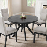 Bayside Furnishings - Kaelyn 5-piece Dining Room Set, 122 cm (48 in.) Diameter