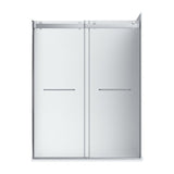 Appollo Geneva 36 in. × 48 in. Right Corner Shower Kit in Chrome