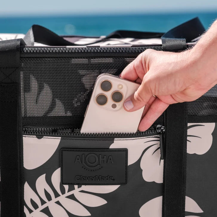 Aloha + CleverMade Collapsible Beach Tote