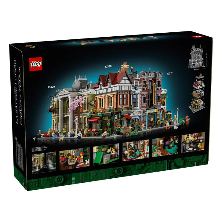 LEGO Icons Tudor Corner Building Kit 10350 with Bonus LEGO Icons Leonardo da Vinci's Flying Machine Ornithopter 10363