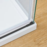 OVE Kelsey 48 in. x 32 in. Corner Shower Kit with Base