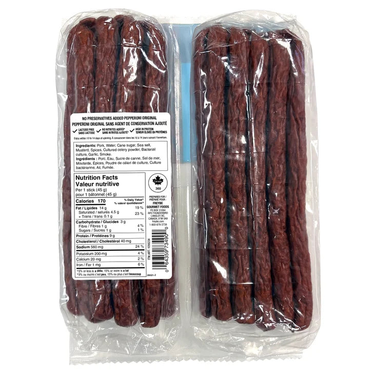 Freybe Pepperoni Original, 2 × 450 g