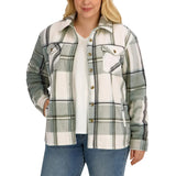 Sage Collective Women's Plush Shirt Jacket