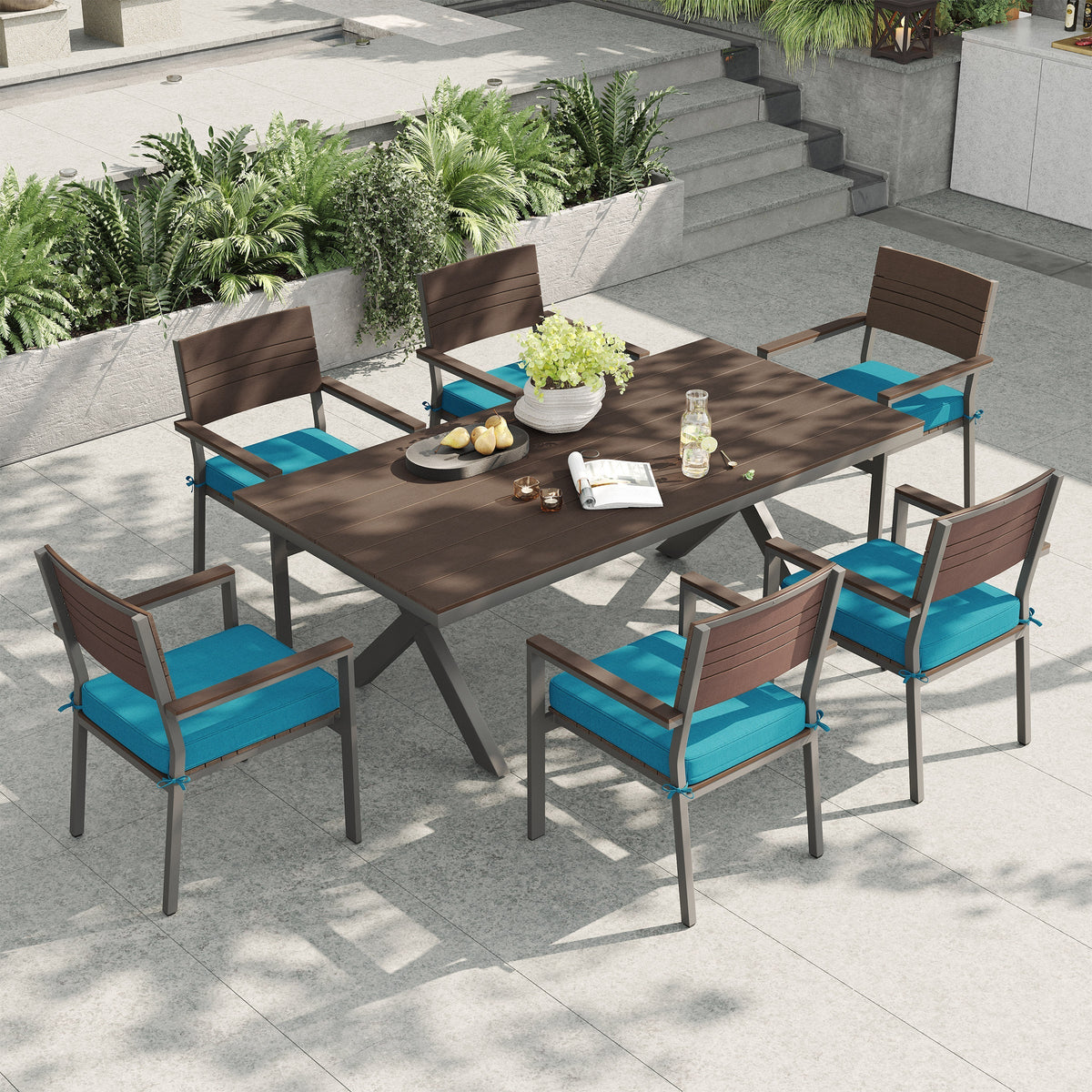 Colonial 7-piece Patio Dining Set