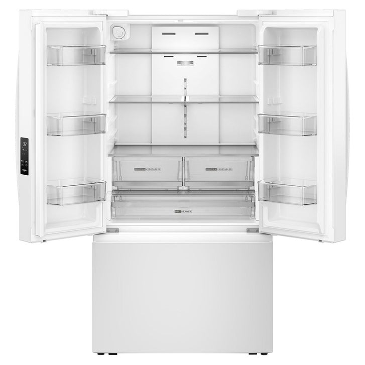 Whirlpool 36 in. 31 cu ft. Standard Depth French Door Refrigerator with Interior Water Dispenser