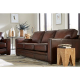 Prospera Home Luca Top-grain Leather 3-piece Living Room Set