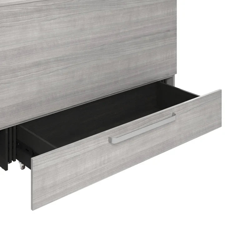 Borealis Queen Cabinet Bed with Drawer & Mattress