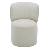 Aiden & Ivy Armless Dining Chair with Casters