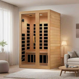 Dynamic Saunas Serena 2-person Low EMF FAR Infrared Sauna