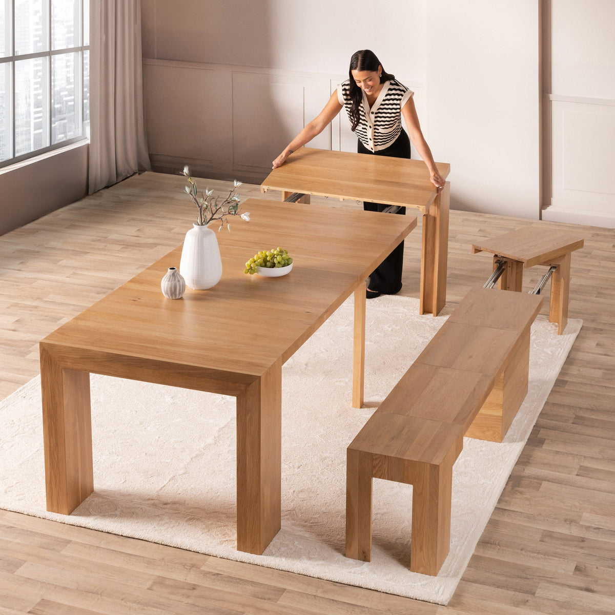 Transformer Table with Bench