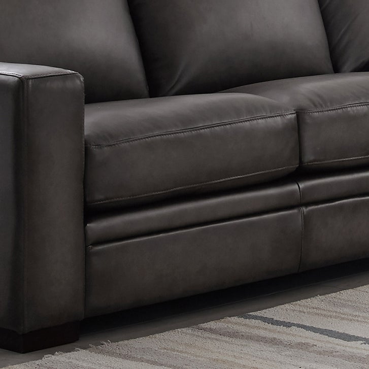 Prospera Home Luca Top-grain Leather 3-piece Living Room Set