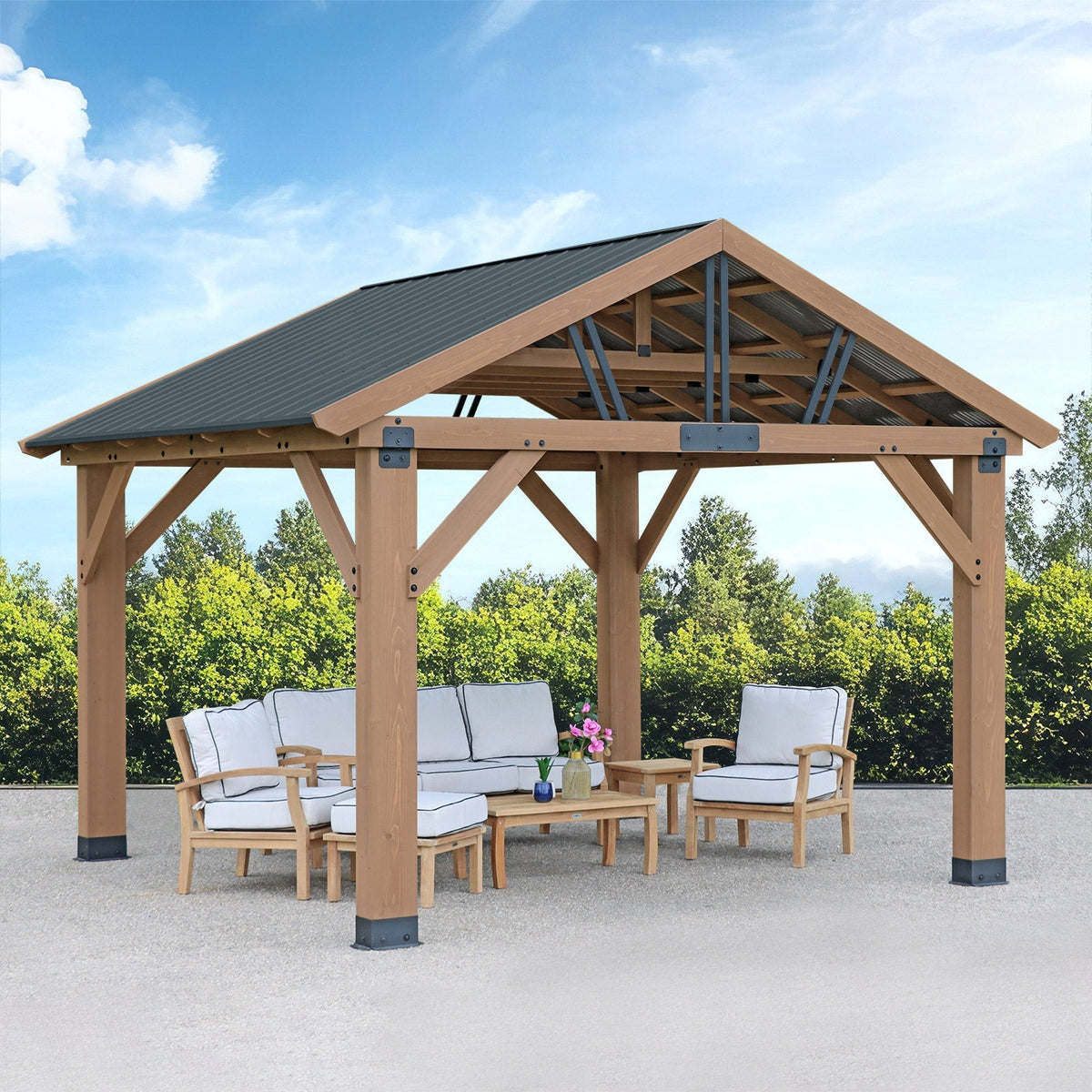 Yardistry 14 ft x 12 ft Marquee Pavilion