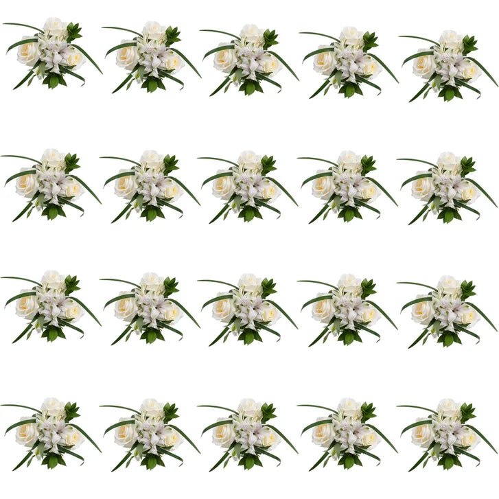 Romantic Rose Mini Bouquets, 20-pack