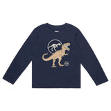 Pekkle Boys' and Girls' Micro Polar Long Sleeve Fleece Shirt and Tee, 2-piece