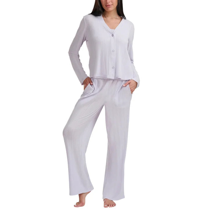 Splendid Women's Pointelle Lounge Set, 3-piece