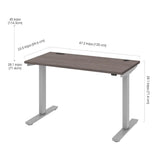 Bestar Upstand 61 cm x 122 cm (24 in. x 48 in.) Height Adjustable Desk