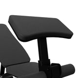 Centr Power Series FID1 Flat, Incline, Decline Weight Bench with Attachments