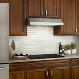 Broan 30 in. Stainless Steel Convertible Under-Cabinet Range Hood, 375 Max CFM