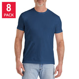 Frank And Oak Men's Crew Neck T-Shirt, 8-pack