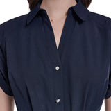 DKNY Women's Belted Shirt Dress