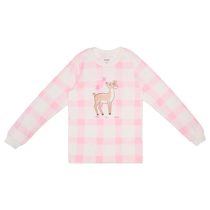 Pekkle Kids Organic Cotton 4-piece Pajama Set