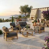 Amalfi 4-piece Patio Conversation Set