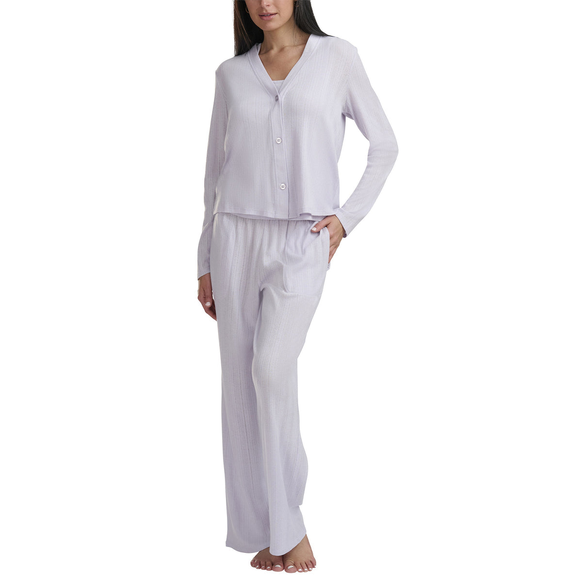Splendid Women's Pointelle Lounge Set, 3-piece