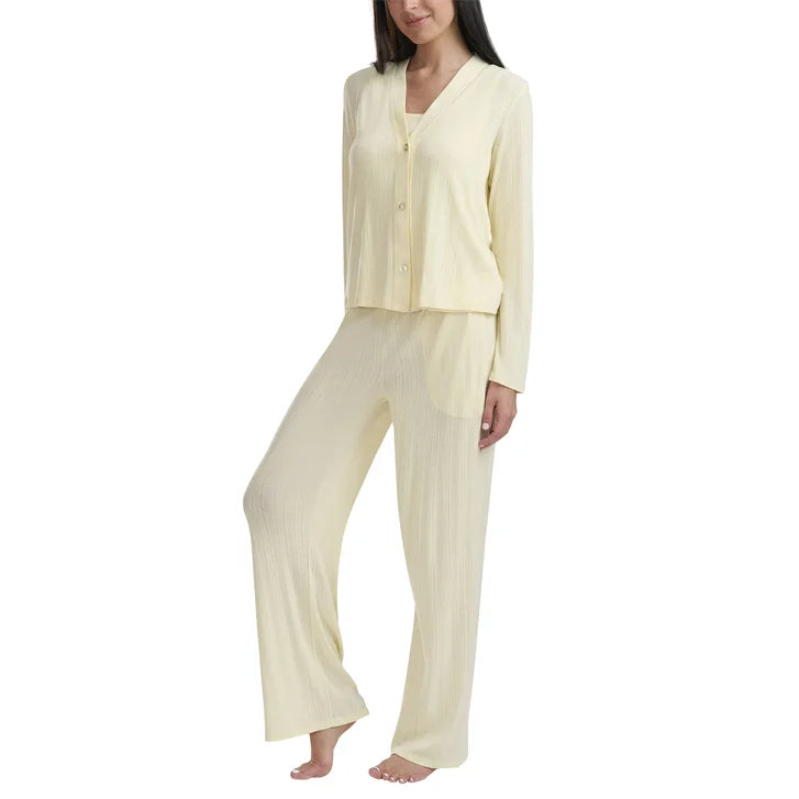 Splendid Women's Pointelle Lounge Set, 3-piece