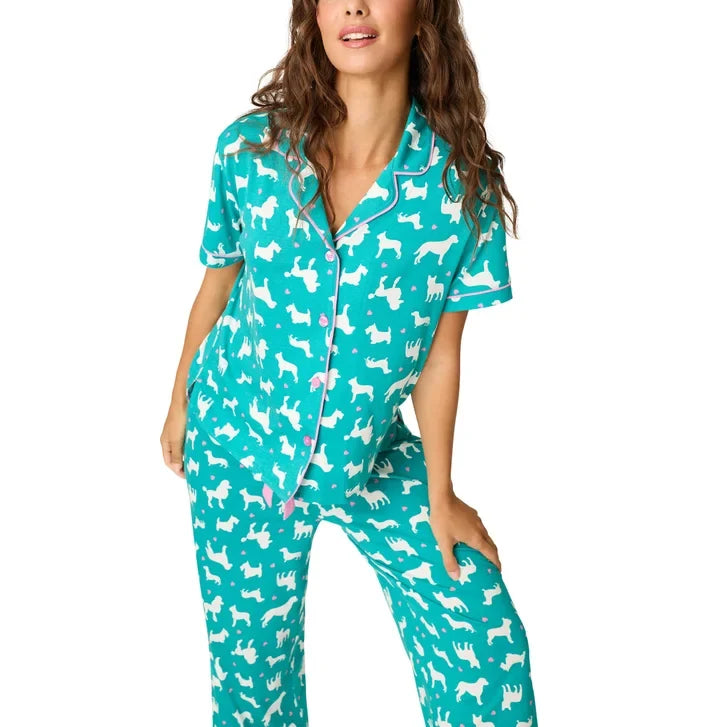 P.J. Salvage Women's Cotton Modal Pajama Set, 2-piece